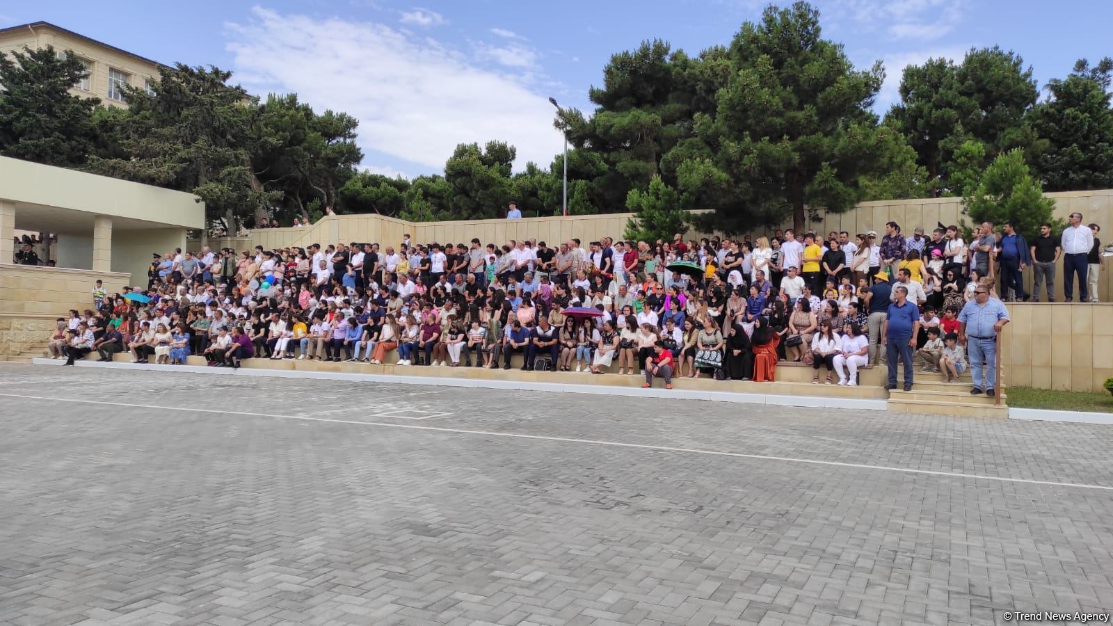Cəmşid Naxçıvanski adına Hərbi Liseydə kursantların buraxılış mərasimi keçirilib (FOTO)
