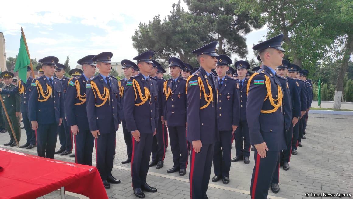 Cəmşid Naxçıvanski adına Hərbi Liseydə kursantların buraxılış mərasimi keçirilib (FOTO)