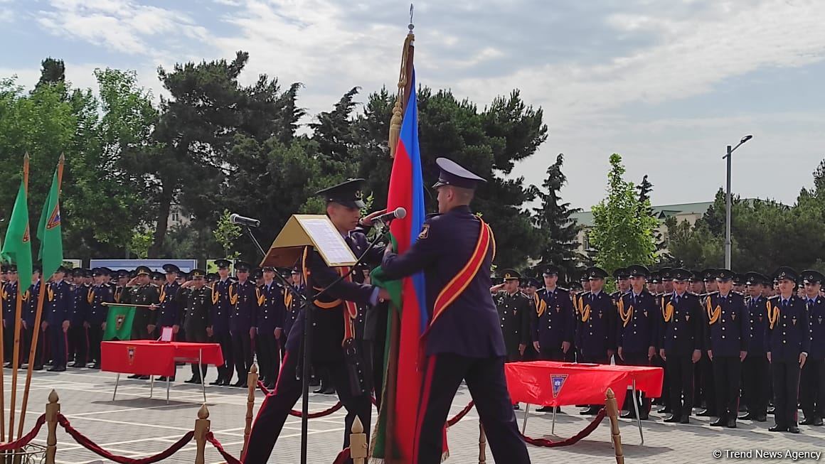 Cəmşid Naxçıvanski adına Hərbi Liseydə kursantların buraxılış mərasimi keçirilib (FOTO)