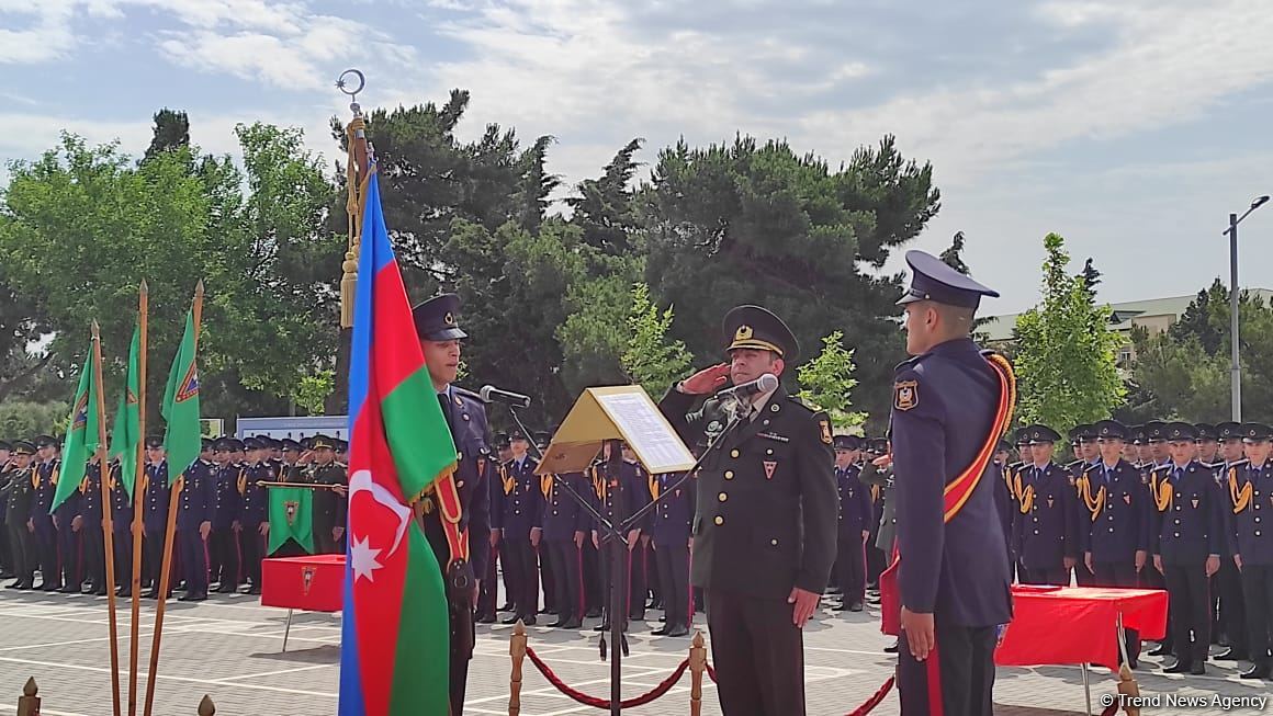 Cəmşid Naxçıvanski adına Hərbi Liseydə kursantların buraxılış mərasimi keçirilib (FOTO)