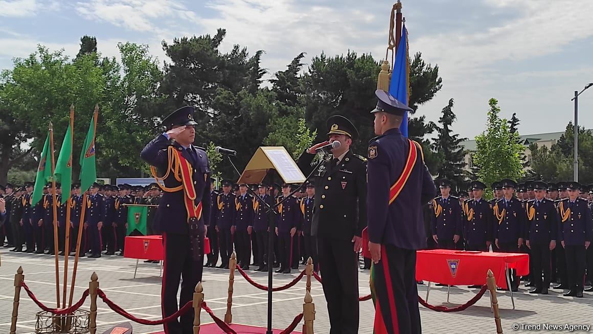 Cəmşid Naxçıvanski adına Hərbi Liseydə kursantların buraxılış mərasimi keçirilib (FOTO)