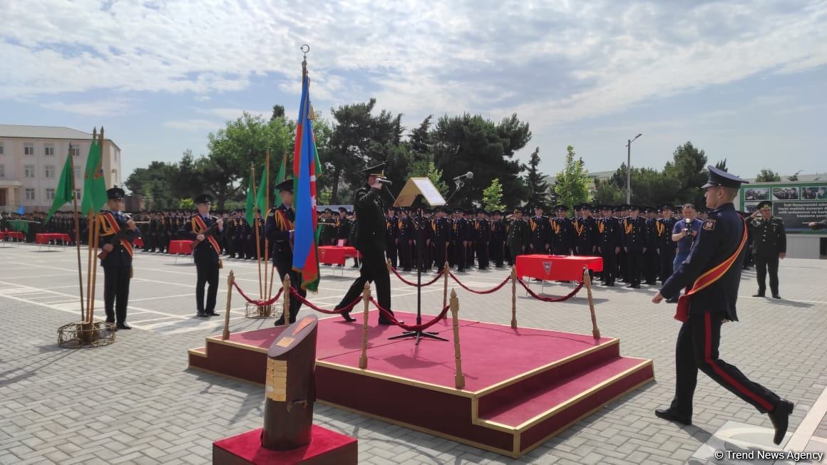 Cəmşid Naxçıvanski adına Hərbi Liseydə kursantların buraxılış mərasimi keçirilib (FOTO)
