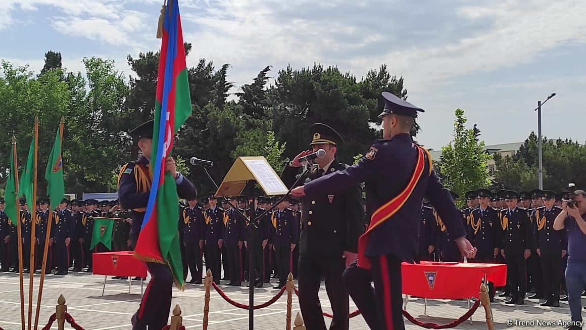 Cəmşid Naxçıvanski adına Hərbi Liseydə kursantların buraxılış mərasimi keçirilib (FOTO)
