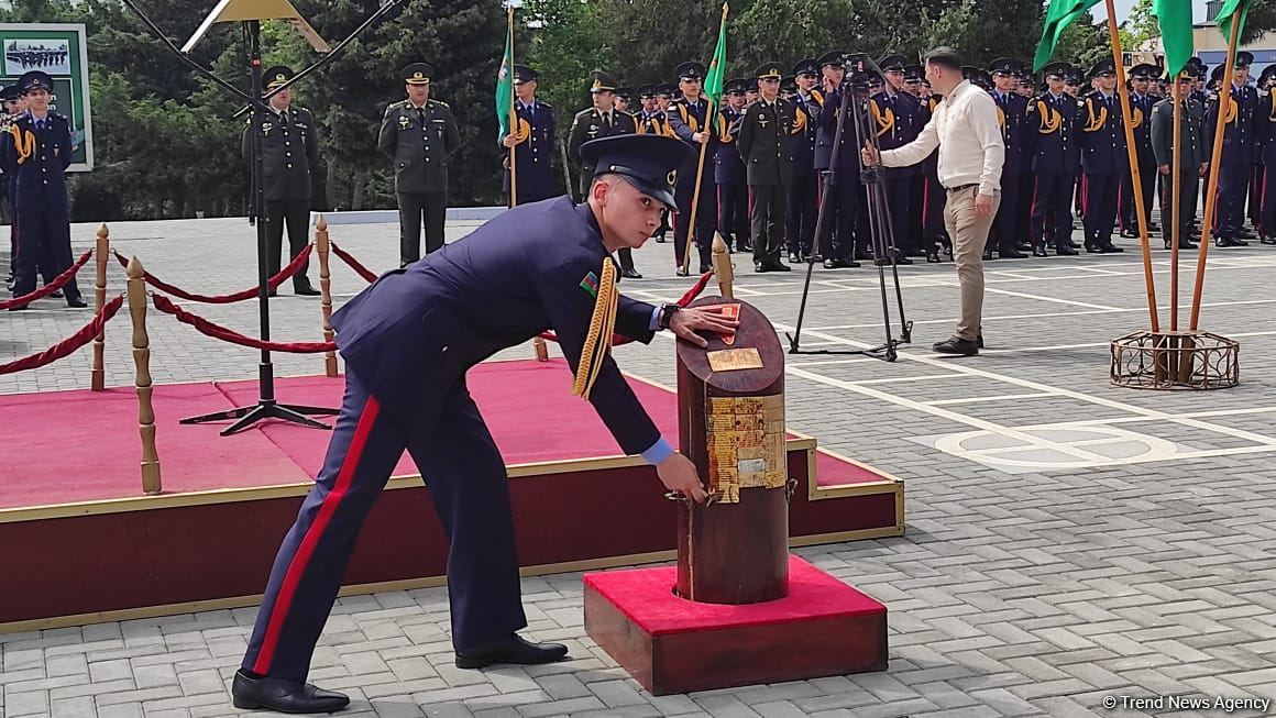 Cəmşid Naxçıvanski adına Hərbi Liseydə kursantların buraxılış mərasimi keçirilib (FOTO)