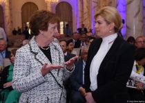 IX Qlobal Bakı Forumu çərçivəsində birinci panel iclası keçirilib (FOTO)