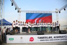 Bakıda Azərbaycanın Avropa çempionatındakı qələbəsi münasibətilə konsert keçirilib (FOTO)