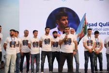 Bakıda Azərbaycanın Avropa çempionatındakı qələbəsi münasibətilə konsert keçirilib (FOTO)