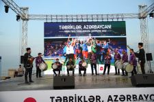 Bakıda Azərbaycanın Avropa çempionatındakı qələbəsi münasibətilə konsert keçirilib (FOTO)