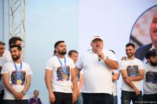 Bakıda Azərbaycanın Avropa çempionatındakı qələbəsi münasibətilə konsert keçirilib (FOTO)