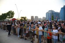 Bakıda Azərbaycanın Avropa çempionatındakı qələbəsi münasibətilə konsert keçirilib (FOTO)
