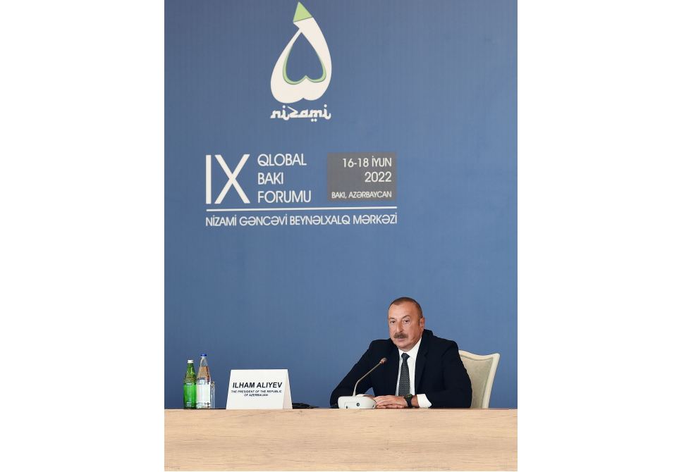 Prezident İlham Əliyev: Düşünürük ki, Ermənistan 10 noyabr tarixli Bəyanatın müddəalarına əməl edəcək