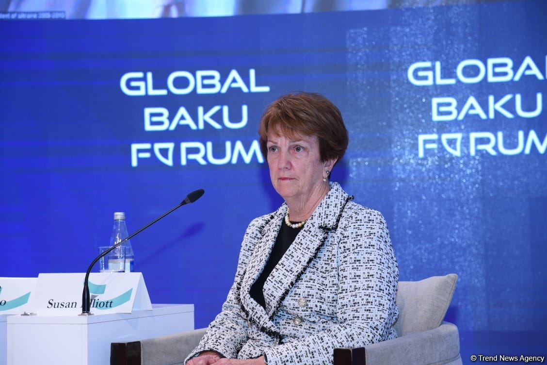 IX Qlobal Bakı Forumu çərçivəsində birinci panel iclası keçirilib (FOTO)