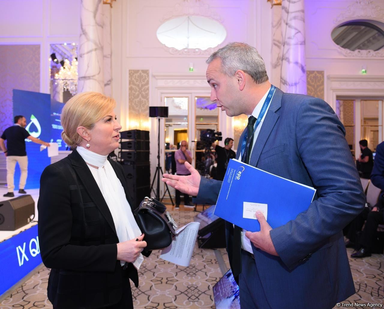 IX Qlobal Bakı Forumu çərçivəsində birinci panel iclası keçirilib (FOTO)