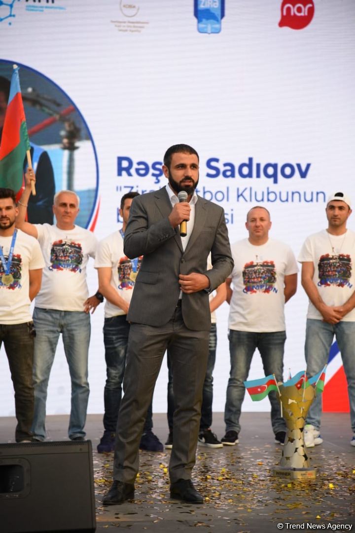 Bakıda Azərbaycanın Avropa çempionatındakı qələbəsi münasibətilə konsert keçirilib (FOTO)