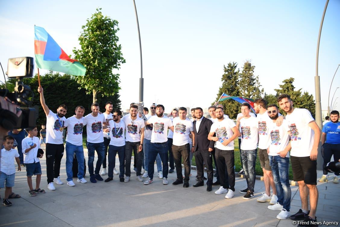 Bakıda Azərbaycanın Avropa çempionatındakı qələbəsi münasibətilə konsert keçirilib (FOTO)