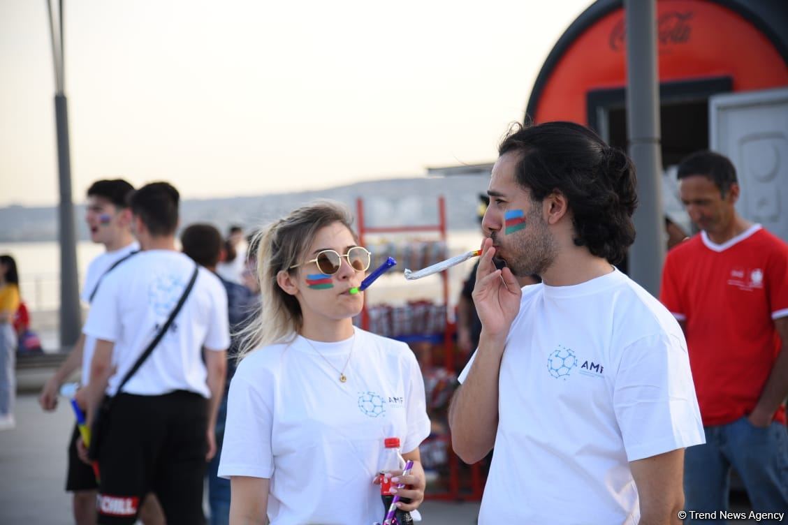 Bakıda Azərbaycanın Avropa çempionatındakı qələbəsi münasibətilə konsert keçirilib (FOTO)