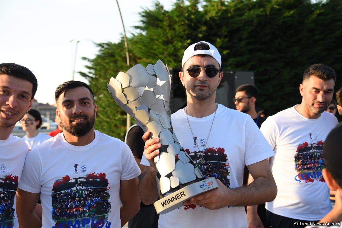Bakıda Azərbaycanın Avropa çempionatındakı qələbəsi münasibətilə konsert keçirilib (FOTO)