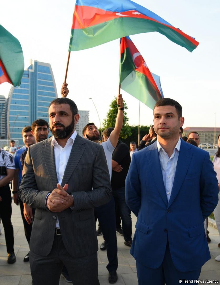 Bakıda Azərbaycanın Avropa çempionatındakı qələbəsi münasibətilə konsert keçirilib (FOTO)