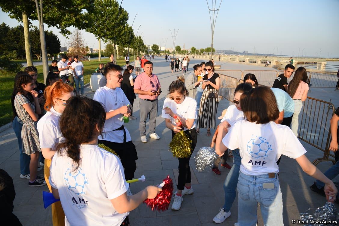 Bakıda Azərbaycanın Avropa çempionatındakı qələbəsi münasibətilə konsert keçirilib (FOTO)