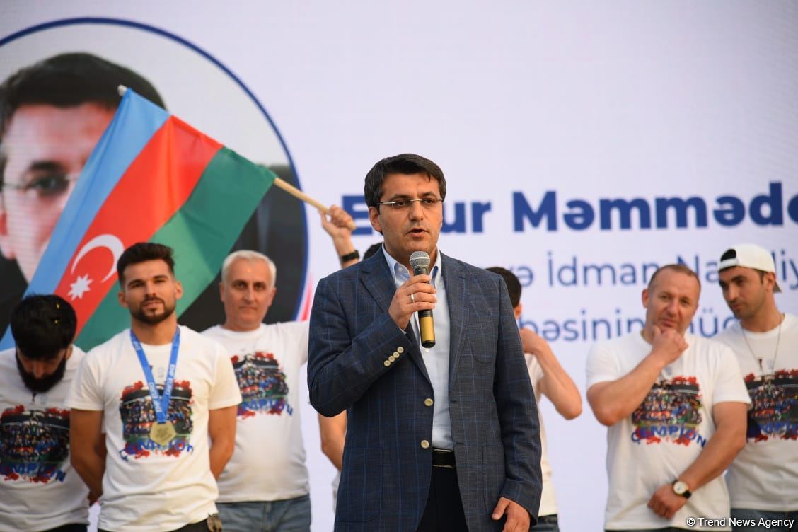 Bakıda Azərbaycanın Avropa çempionatındakı qələbəsi münasibətilə konsert keçirilib (FOTO)