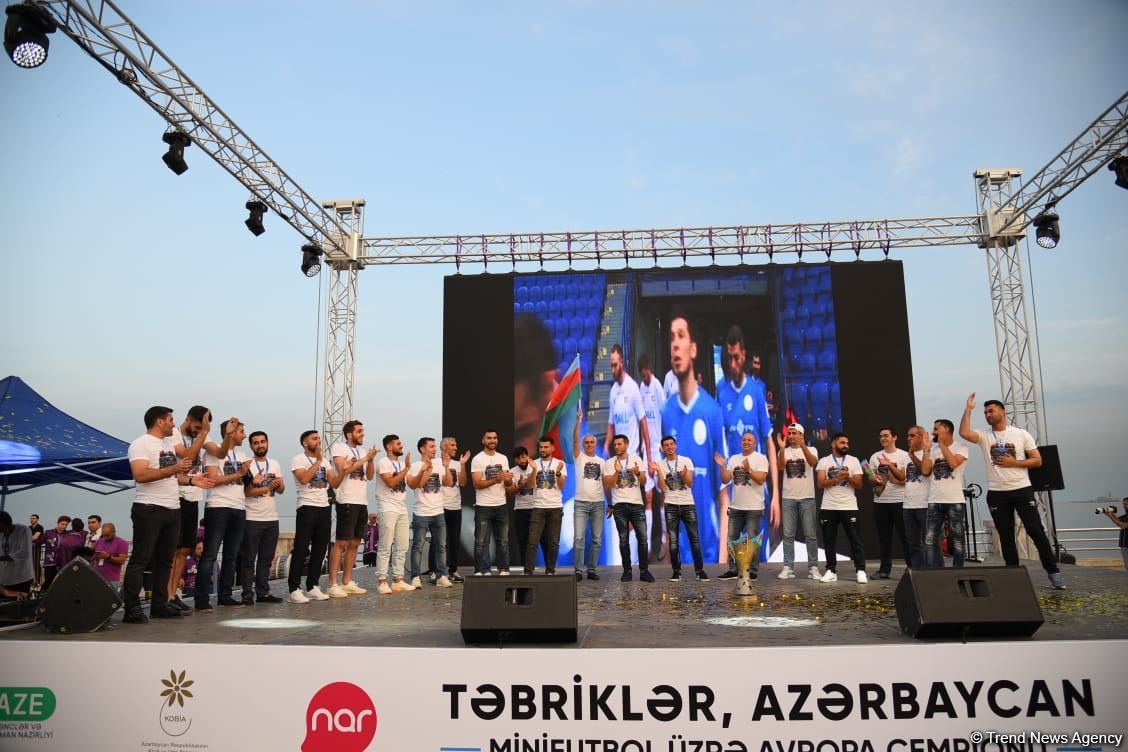 Bakıda Azərbaycanın Avropa çempionatındakı qələbəsi münasibətilə konsert keçirilib (FOTO)