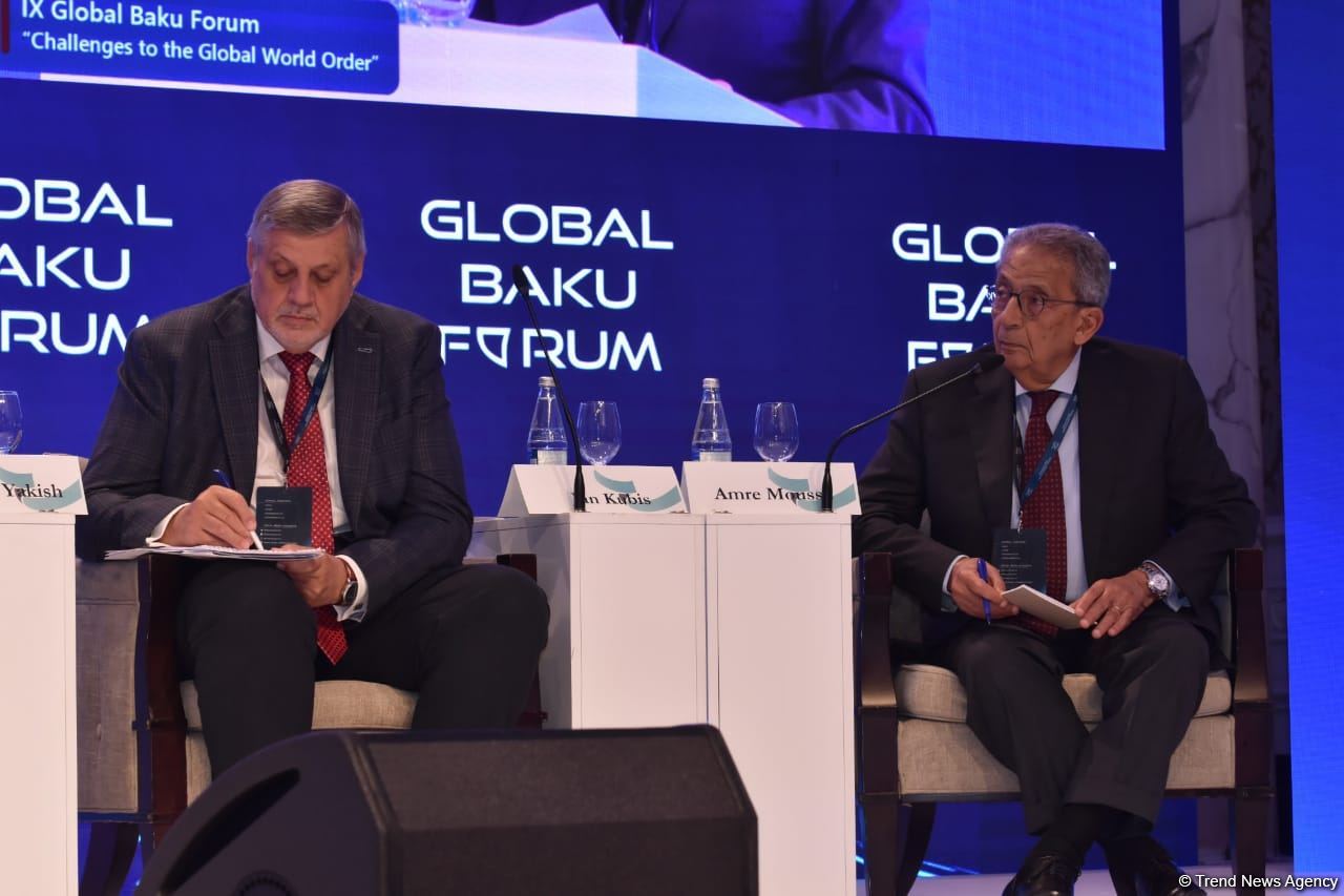 IX Qlobal Bakı Forumunda sülh və sabitlik mövzusunda panel iclası keçirilib (FOTO)