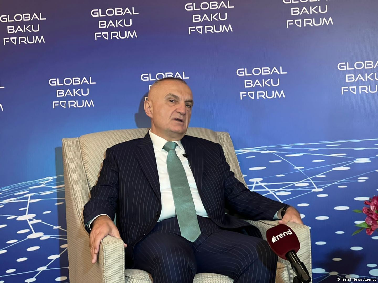 Tikinti şirkətlərimiz Qarabağdakı bərpa işlərində iştirak etməyə hazırdır - Albaniya Prezidenti (MÜSAHİBƏ) (FOTO/VİDEO)