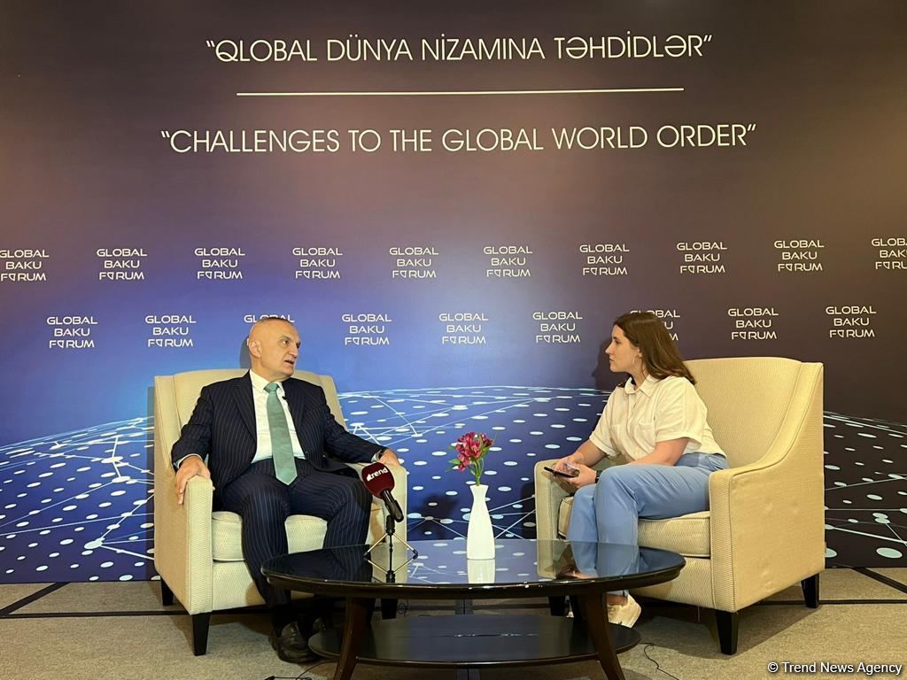 Tikinti şirkətlərimiz Qarabağdakı bərpa işlərində iştirak etməyə hazırdır - Albaniya Prezidenti (MÜSAHİBƏ) (FOTO/VİDEO)
