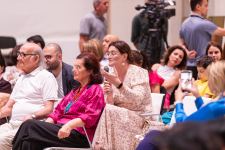 Rəssam Lətafət Məmmədova ilə görüş keçirilib (FOTO)