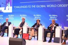 IX Qlobal Bakı Forumu çərçivəsində “Qloballaşma və artan bərabərsizlik”
mövzusunda panel iclası keçirilib (FOTO)