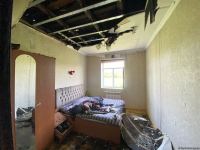 Bərdədə şəhid ailəsinin evi yanıb (FOTO)