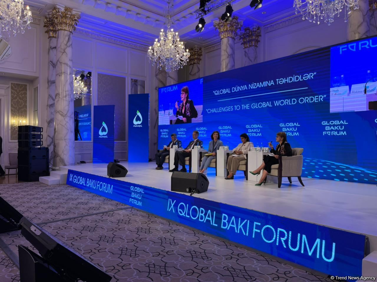 IX Qlobal Bakı Forumu çərçivəsində yoxsulluq, aclıq, ərzaq və kənd təsərrüfatı sahəsinin transformasiyası müzakirə edilib (FOTO)