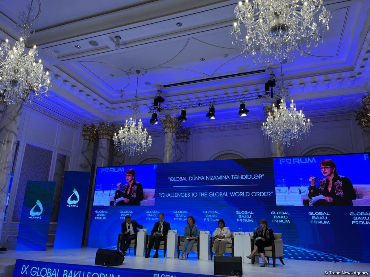 IX Qlobal Bakı Forumu çərçivəsində yoxsulluq, aclıq, ərzaq və kənd təsərrüfatı sahəsinin transformasiyası müzakirə edilib (FOTO)
