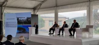 IX Qlobal Bakı Forumunun iştirakçıları Şuşada panel müzakirələr aparılıb (FOTO)
