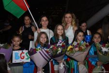Gimnastlarımız İsraildə keçirilən Avropa çempionatından dörd medalla qayıdıblar (FOTO)