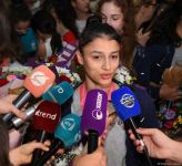 Gimnastlarımız İsraildə keçirilən Avropa çempionatından dörd medalla qayıdıblar (FOTO)