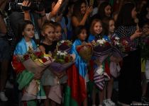 Gimnastlarımız İsraildə keçirilən Avropa çempionatından dörd medalla qayıdıblar (FOTO)