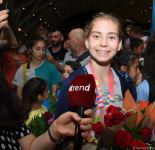 Gimnastlarımız İsraildə keçirilən Avropa çempionatından dörd medalla qayıdıblar (FOTO)