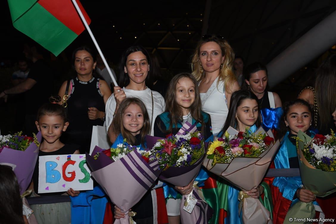 Gimnastlarımız İsraildə keçirilən Avropa çempionatından dörd medalla qayıdıblar (FOTO)