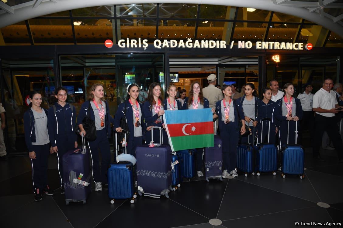 Gimnastlarımız İsraildə keçirilən Avropa çempionatından dörd medalla qayıdıblar (FOTO)
