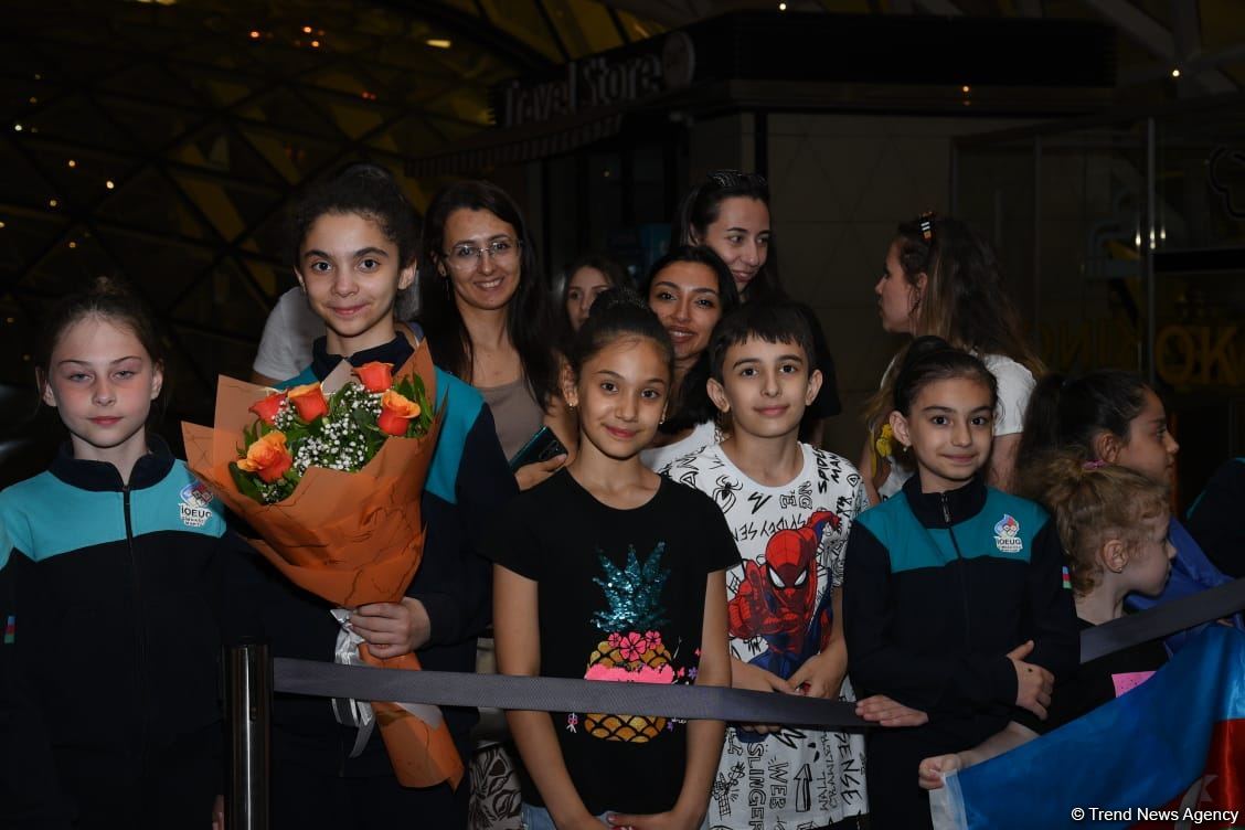 Gimnastlarımız İsraildə keçirilən Avropa çempionatından dörd medalla qayıdıblar (FOTO)