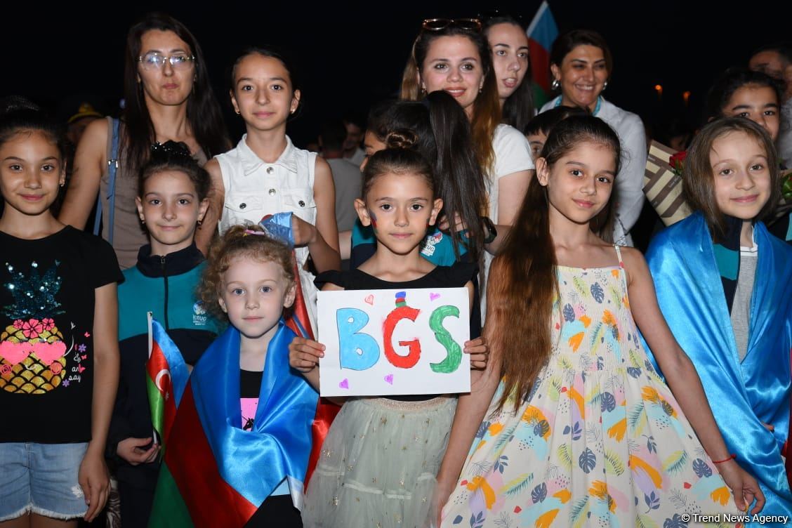 Gimnastlarımız İsraildə keçirilən Avropa çempionatından dörd medalla qayıdıblar (FOTO)