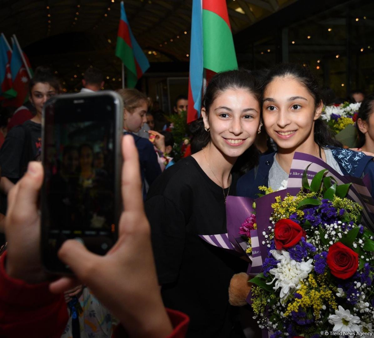 Gimnastlarımız İsraildə keçirilən Avropa çempionatından dörd medalla qayıdıblar (FOTO)