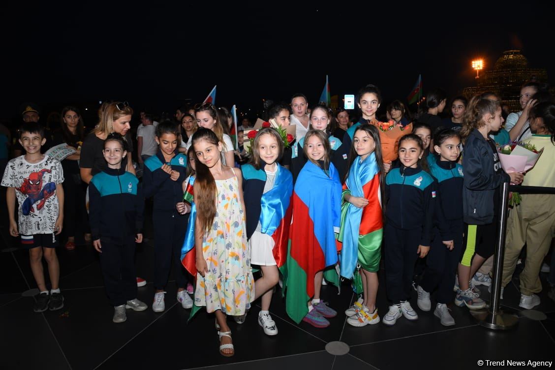 Gimnastlarımız İsraildə keçirilən Avropa çempionatından dörd medalla qayıdıblar (FOTO)