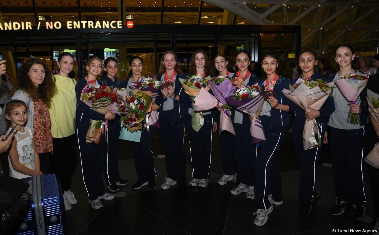 Gimnastlarımız İsraildə keçirilən Avropa çempionatından dörd medalla qayıdıblar (FOTO)
