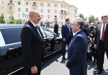 Prezident İlham Əliyev və Özbəkistan Prezidenti Şavkat Mirziyoyev Daşkənddə Heydər Əliyev Meydanının açılış mərasimində iştirak ediblər (FOTO/VİDEO) (YENİLƏNİB 3)