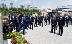 Prezident İlham Əliyev və Özbəkistan Prezidenti Şavkat Mirziyoyev Daşkənddə Heydər Əliyev Meydanının açılış mərasimində iştirak ediblər (FOTO/VİDEO) (YENİLƏNİB 3)