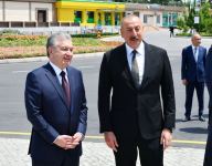 Prezident İlham Əliyev və Özbəkistan Prezidenti Şavkat Mirziyoyev Daşkənddə Heydər Əliyev Meydanının açılış mərasimində iştirak ediblər (FOTO/VİDEO) (YENİLƏNİB 3)