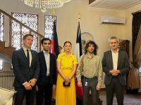 Bakıda Azərbaycan və Ermənistan gənclərinin Strasburqdakı görüşünün yekunları ilə bağlı müzakirələr keçirilib (FOTO)