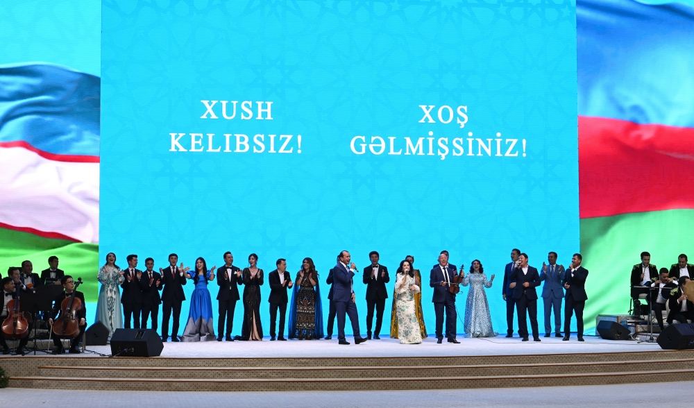 Azərbaycan Prezidenti İlham Əliyevin şərəfinə rəsmi ziyafət verilib (FOTO/VİDEO)